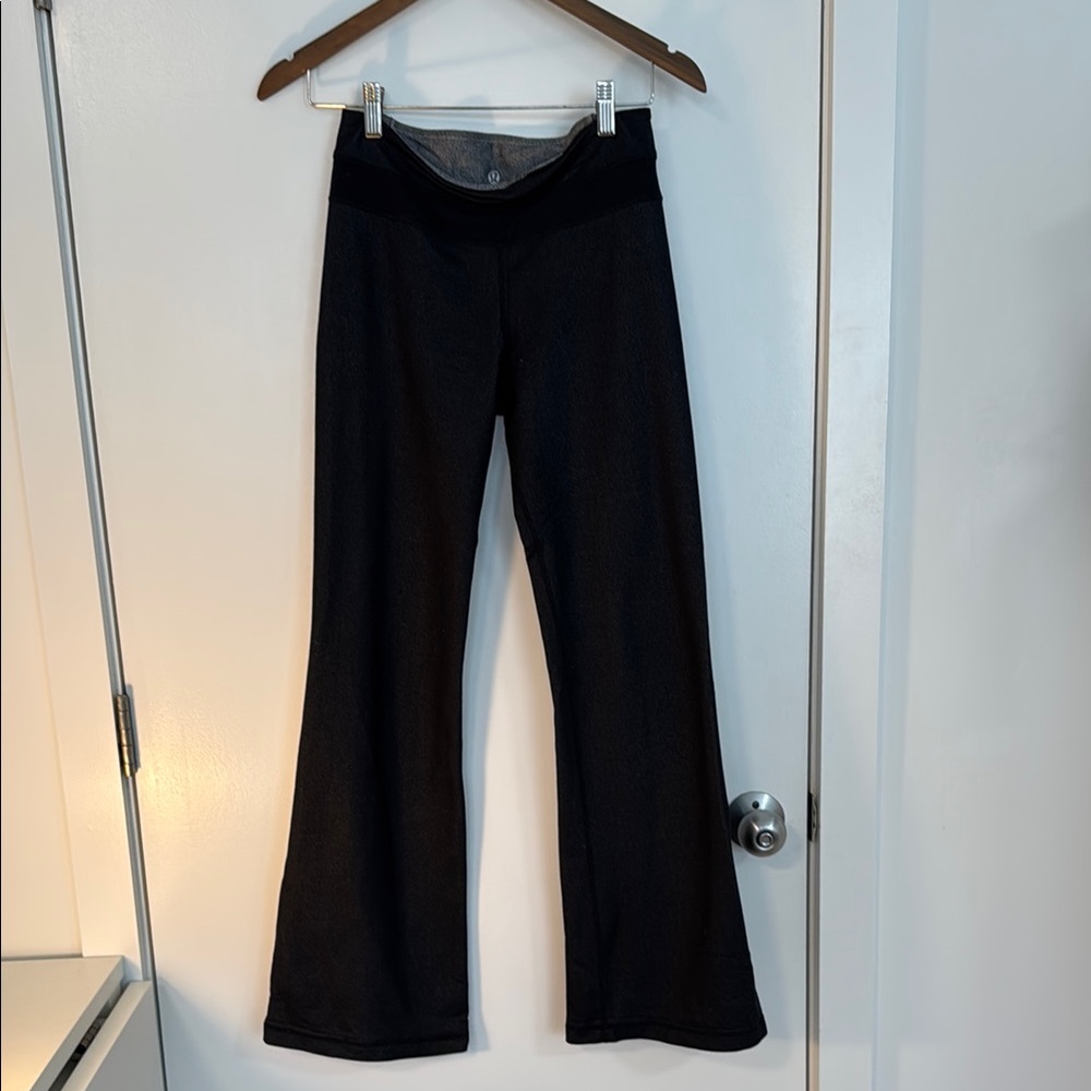 lululemon athletica Black Flare Pants